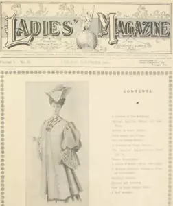 1905 Ladies Magazine V5 #26 Edwardian Women Housewife Fashion Pabst Indian ADV - Picture 1 of 9