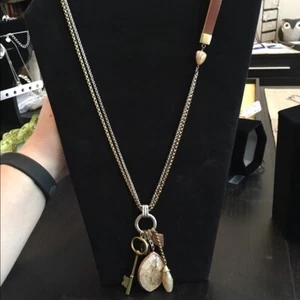 Silpada Sterling Silver Copper Citrine Hold The Key Long Necklace N3340 HTF - Bild 1 von 12