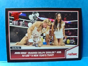 DOLPH ZIGGLER & AJ LEE🏆2013 Topps #75 BEST OF WWE Wrestling Card 🏆FREE POST - Bild 1 von 2