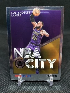 2019-20 Hoops Premium LeBron James NBA City Insert # 27 Lakers - Picture 1 of 2
