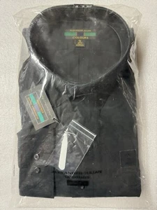Alexander Julian Colours Mens Dress Shirt. 4X, Black, Long Sleeve, Pocket. New!! - Picture 1 of 8