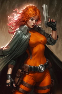 ELSA BLOODSTONE Fine Art Print 13x19 Limited Edition 1 of 30 Marvel Avengers - Picture 1 of 1