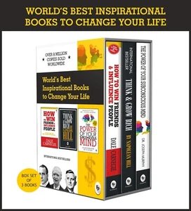 World’s Best Inspirational Books to Change Your Life (Box Set of 3 Books) - Imagen 1 de 7