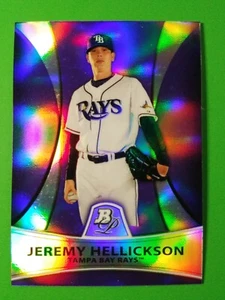 2010 Bowman Platinum Prospect Purple Refractor Jeremy Hellickson PP3 - Bild 1 von 2