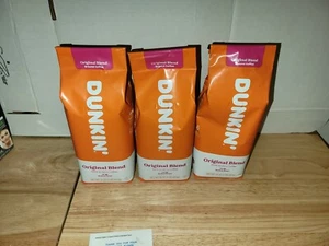 Dunkin Donuts Tre Libbre Macinato Miscela Originale Caffè (MACINATO) Tostatura Media  - Foto 1 di 2
