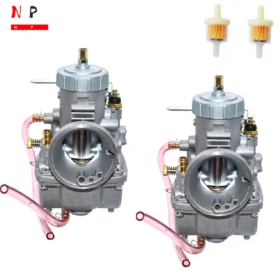 Carburador izquierdo carburador 2 piezas para Honda CB350 CB350G CB360G CB360T CL350 Foto 1 de 4
