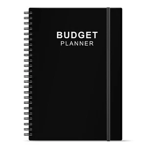 Undated Budget Planner Book Monthly Bill Organizer Expense Tracker with Pockets - Picture 1 of 6