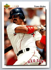 #252 Tony Pena Boston Red Sox 1992 Upper Deck - Picture 1 of 2
