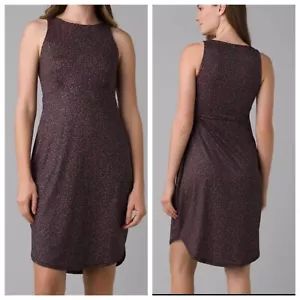 prAna Vestito Sportivo Donna S S Smeraldo Lago Macchie Tasche Elasticizzato Attivo Escursionismo - Foto 1 di 17