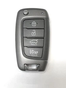 RFC 4 button flip key case for Hyundai i30 remote 2017 2018 2019 2020 KIA9 blade - Picture 1 of 5