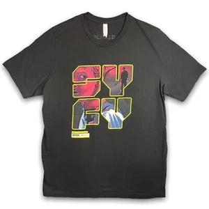 SYFY NIGHTFLYERS FAN ART BY SHRPTOOTH PROMO COMIC CON BLACK T-SHIRT SIZE XL - Picture 1 of 5