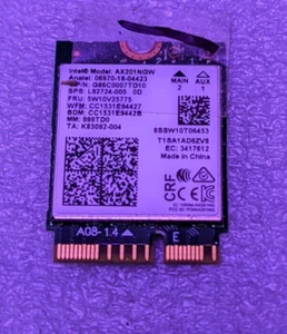 MSI Pulse GL66 Wi-Fi Card - Picture 1 of 2