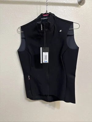 Assos Dyora RS Spring/Fall Aero Gilet Vest- Women's Medium -Black- New With Tags - Image 1 of 4