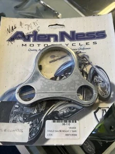 Arlen Ness Mini Gauge Chrome Mount 06-110 (second) - Picture 1 of 4