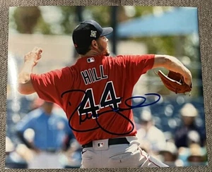 Rich Hill Signed 8x10 Photo Boston Red Sox 2022 - Picture 1 of 1