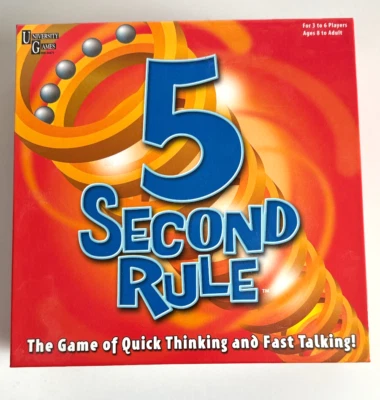 5 Second Rule Game 2019 Edition Family Party Board Game Complete Played Once - Image 1 of 3