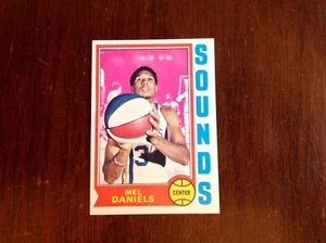 1974-75 Topps #192 Mel Daniels (NRMT) - Picture 1 of 2