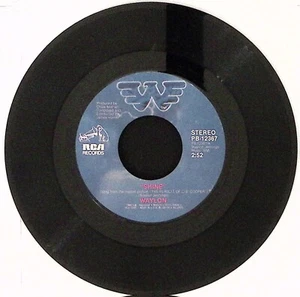 WAYLON JENNINGS WHITE WATER (INTR.)/SHINE RCA RECORDS VINYL 45 48-22 - Picture 1 of 2