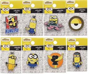 Minions: The Rise of Gru Enamel Pins - Picture 1 of 18