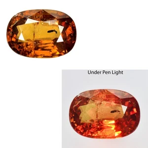 4.39 Ct AAA Romantic Oval (11 x 8 mm) Natural Brown To Red Color Change Garnet - Bild 1 von 7