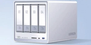 UGREEN NAS DXP4800 White4-Bay NAS with Intel® N100 Quad-Core CPU (Up to 3.4GHz) - Picture 1 of 1
