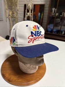 De colección Años 90 Deportes Especialidades NBC Deportes SnapBack Sombrero Gorra Script EE. UU.  - Imagen 1 de 7