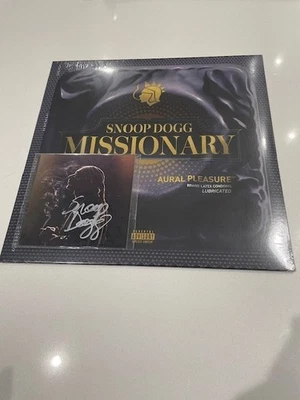 IN HAND!! Snoop Dogg Missionary BLUE LP W/ SIGNED Art Card •NEW - Free Postage - Image 1 of 4
