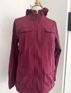 Chaqueta Eddie Bauer Travex Atlas para mujer cremallera completa con capucha tareas utilitarias ventiladas - Imagen 1 de 14