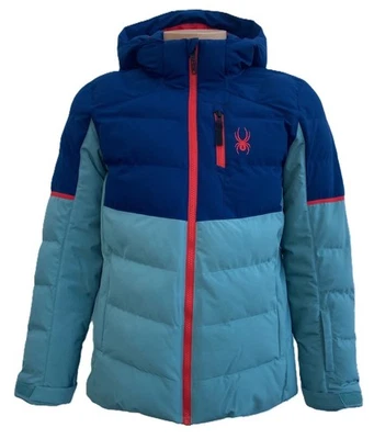 Spyder Boy's Impulse Insulated Abyss BLUE Ski Jacket $189, Size: 16 - Image 1 of 4