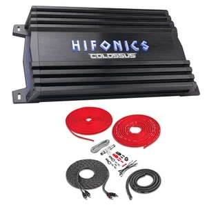 Hifonics HCC-2500.1D 2500W Class-D Monoblock Amp + Kit - Picture 1 of 21