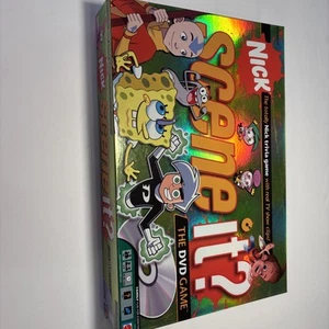 Nickelodeon Nick Scene It? DVD 2006 Board Game Trivia Game Complete Not Used New - Picture 1 of 10