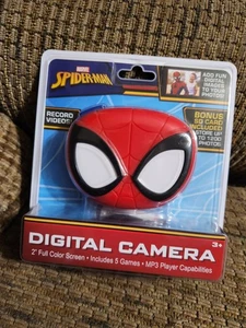 Cámara digital Marvel Spider-Man para niños con tarjeta SD, grabadora de video edades 3+ (NUEVA) - Imagen 1 de 7