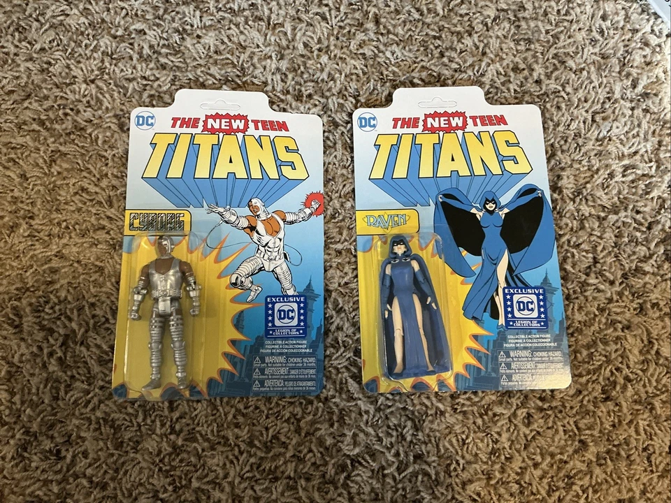 Novos bonecos de corvo e ciborgue da Legião de Colecionadores Teen Titans - Imagem 1 de 3