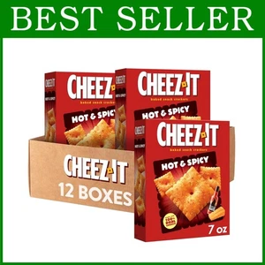 Käse Cracker, Hot & Spicy, Büro Snacks, 12 Boxen - Bild 1 von 12