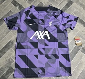 New NIKE Liverpool FC Academy Pro Third Dri Fit Jersey Purple DZ1341-554 Size L - Picture 1 of 6