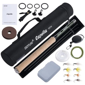 Goture 3,6m Tenkara Rutenset Mountain Bachrute Tenkara Rute Leichtwagen 565 - Bild 1 von 8
