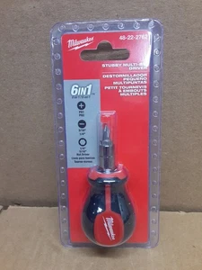 Milwaukee Stubby Multi-Bit Driver 48-22-2762 - Picture 1 of 2