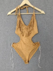 Codigo Fransen Body Damen Farbe Beige Größe S - Bild 1 von 9