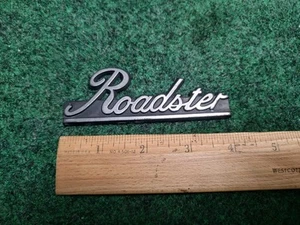 OEM Roadster Vintage Emblem Badge Logo Nameplate Name Plate Insignia 2S4 - Picture 1 of 4