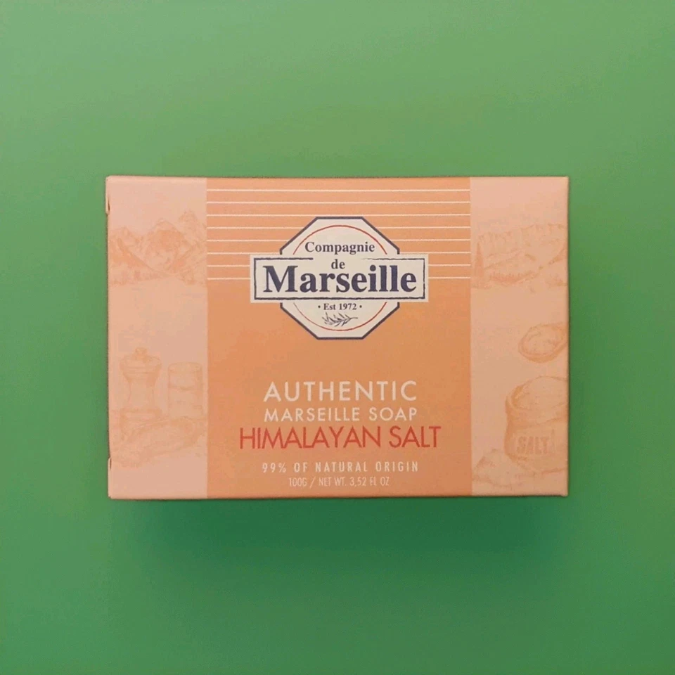 NEW Compagnie de Provence Authentic Marseille Natural Soap Pink Salt Scent ⛰️🧼 - Image 1 of 1