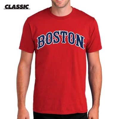 Camiseta clásica Boston Tiffany Arch roja Foto 1 de 3