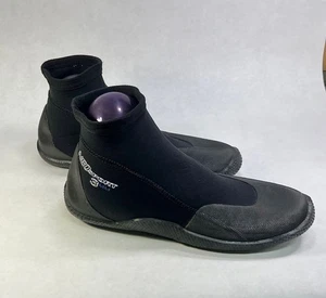 NEOsport Wassersportstiefel Unisex Größe 8 schwarz, SCUBA, Schnorchel, 3 mm isoliert - Bild 1 von 6