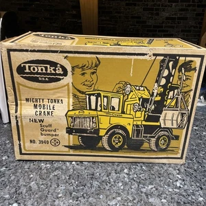 Tonka Mighty Tonka Mobile Crane No. 3940 New In Original Box - Picture 1 of 14