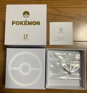 POKEMON Espeon Eifie U-TREASURE Silver 950 Necklace Eeveelution Gift - Picture 1 of 7