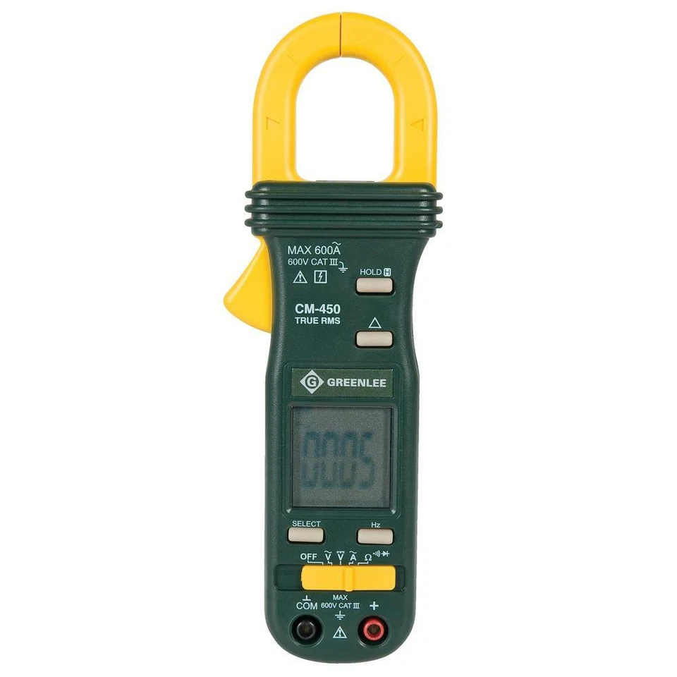 Unopened True RMS Clamp Meter Greenlee CM450 Category 3
