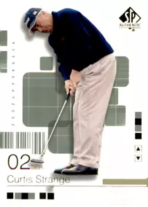 2002 SP Authentic #18 Curtis Strange - Picture 1 of 2