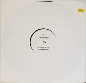 Stevie Wonder/Mariah Carey-My Love Is On Fire (DJ Spinna Remix)/Fly Like A Bird - Picture 1 of 2