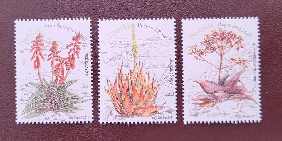 Namibia 2011 / Plantas - Aloes de Namibia / Juego 3v Foto 1 de 1