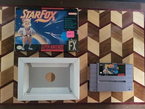StarFox SNES Super Nintendo Game Tested Authentic With Box - Picture 1 of 12
