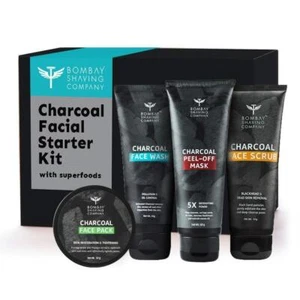 Bombay Shaving Company Activated Charcoal Facial Kit Pack of 1 AU - Picture 1 of 9